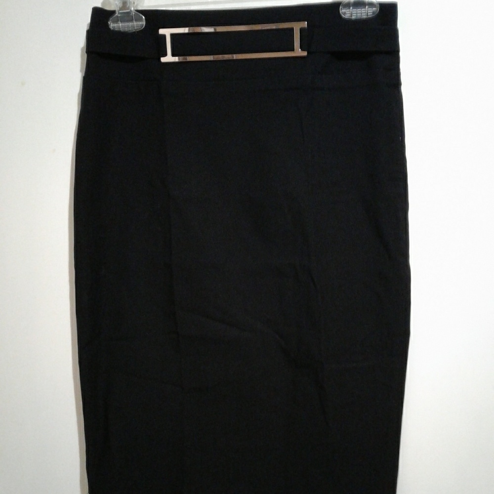🌺 NWT Black "Top 10" Stretch Pencil Skirt